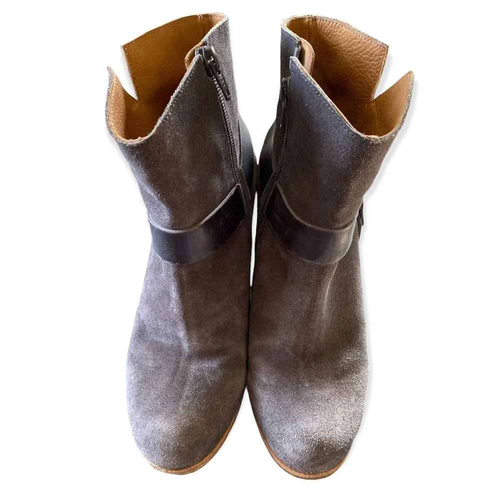 COCLICO Suede Leather Ankle Giddy-up Boot Bootie Size 36